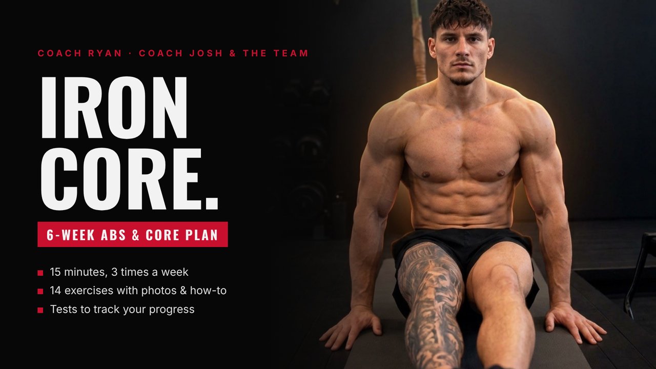 Iron Core: 6-week abs and core plan by Coach Ryan