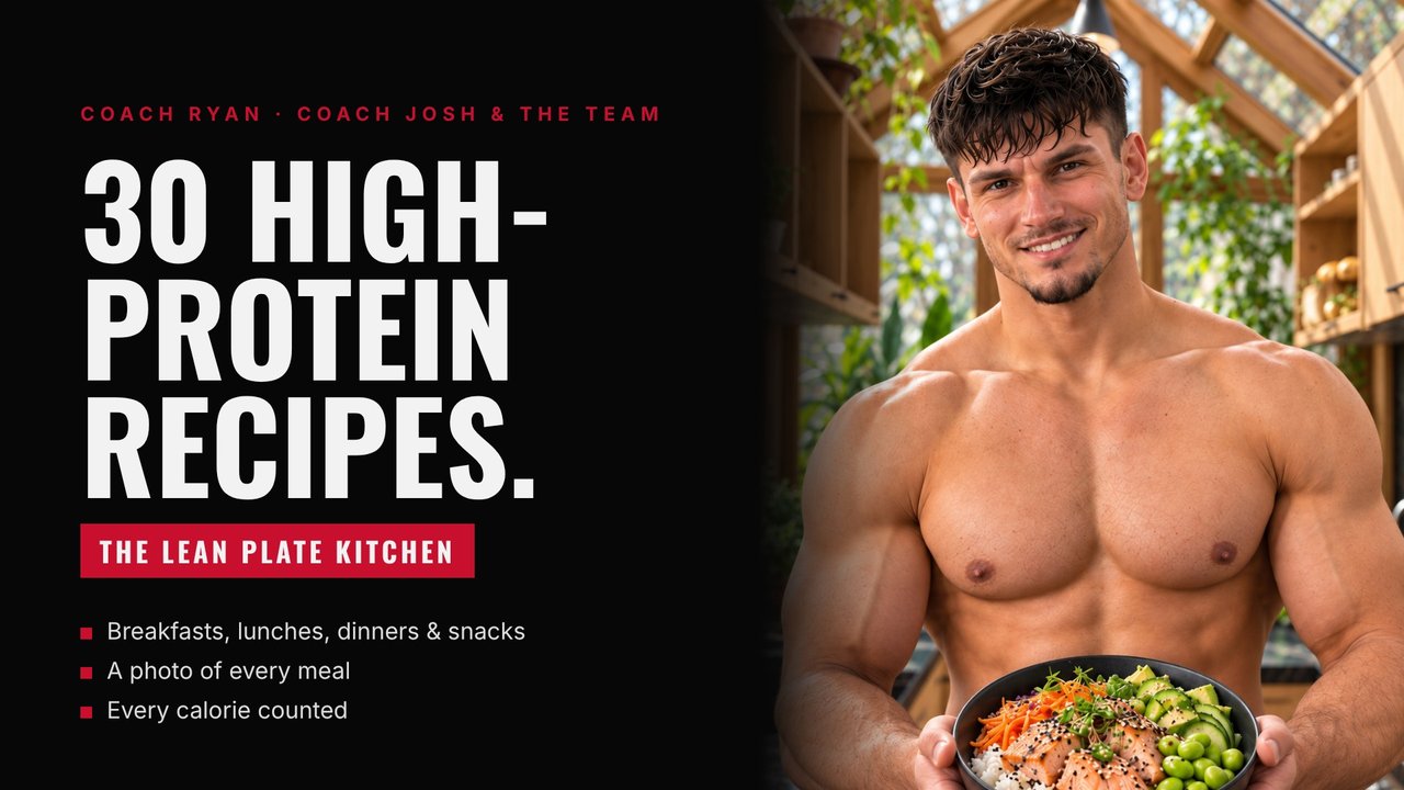 The Lean Plate Kitchen: 30 high-protein recipes by Coach Ryan